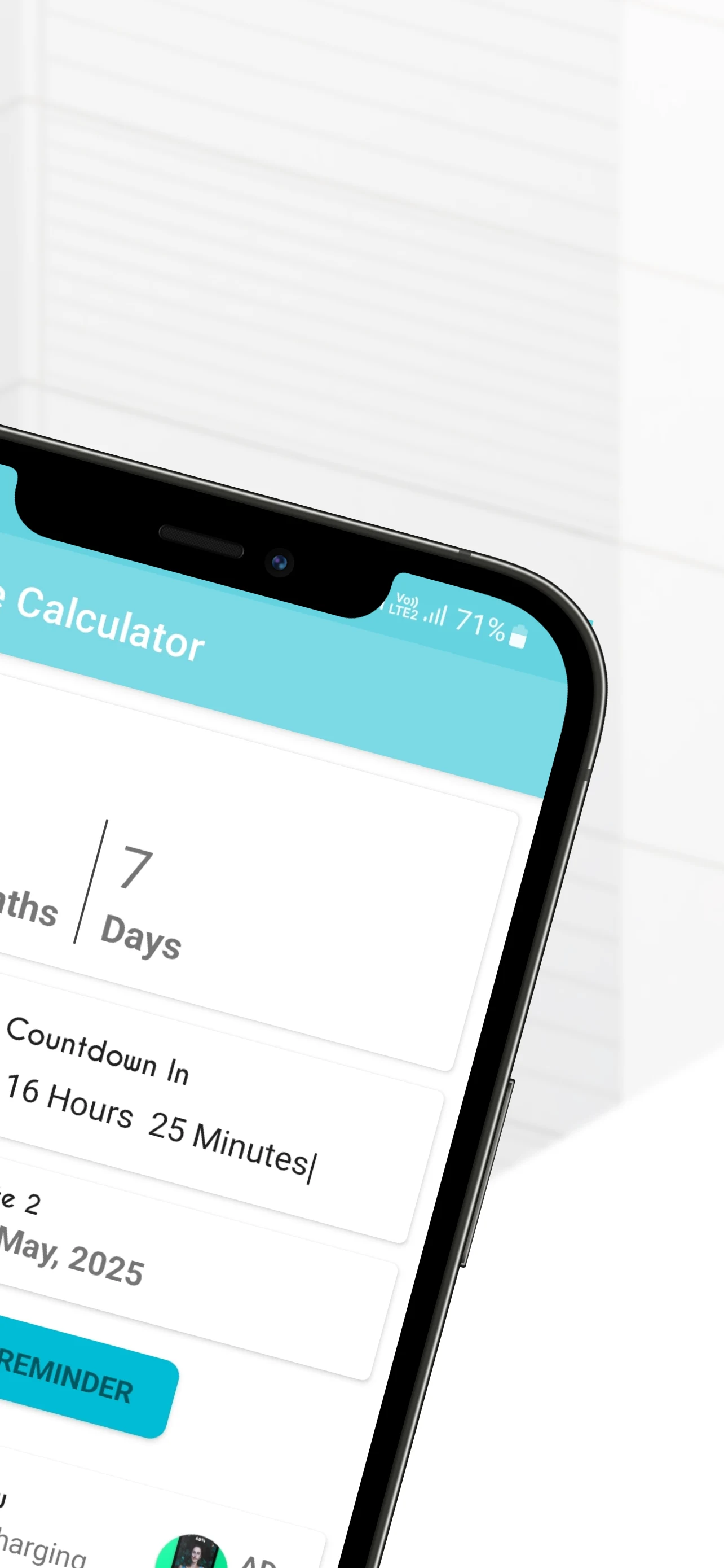 Quick Age Calculator screenshot